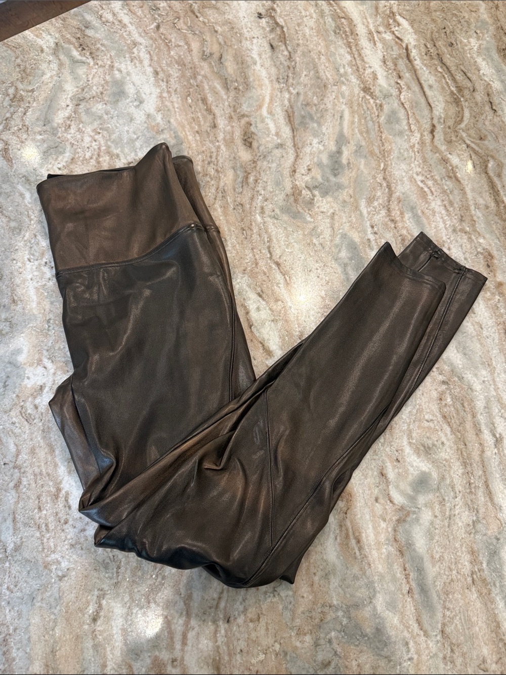 Women’s Faux Leather High-Waist Spanx